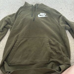 Nike hoodie authentic green